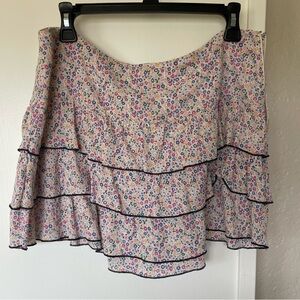 I Love Ronson Size 4 (fits 6-8) Cotton Layered Feminine Skirt